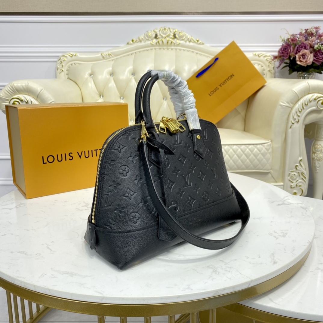 Louis Vuitton ALMA PM Monogram Handbag M44832 Black